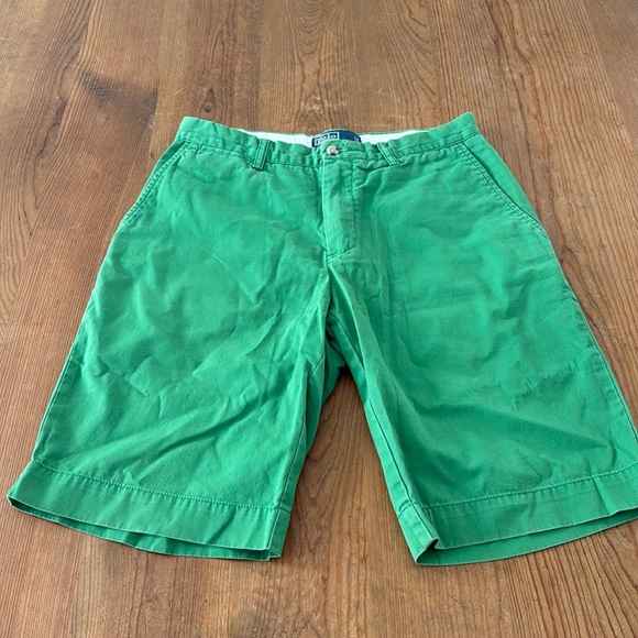 Polo Green Shorts - Picture 1 of 8